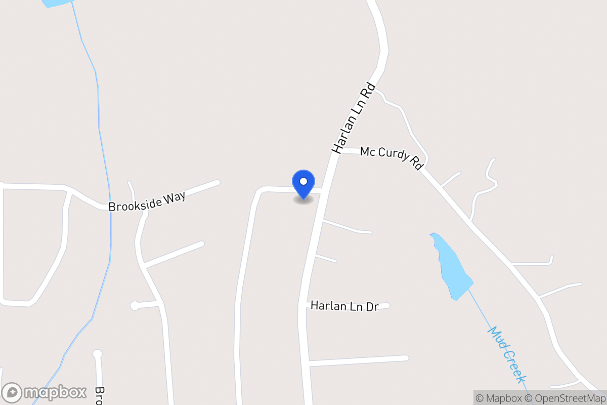 Map of 290 Harlan Lane Rd