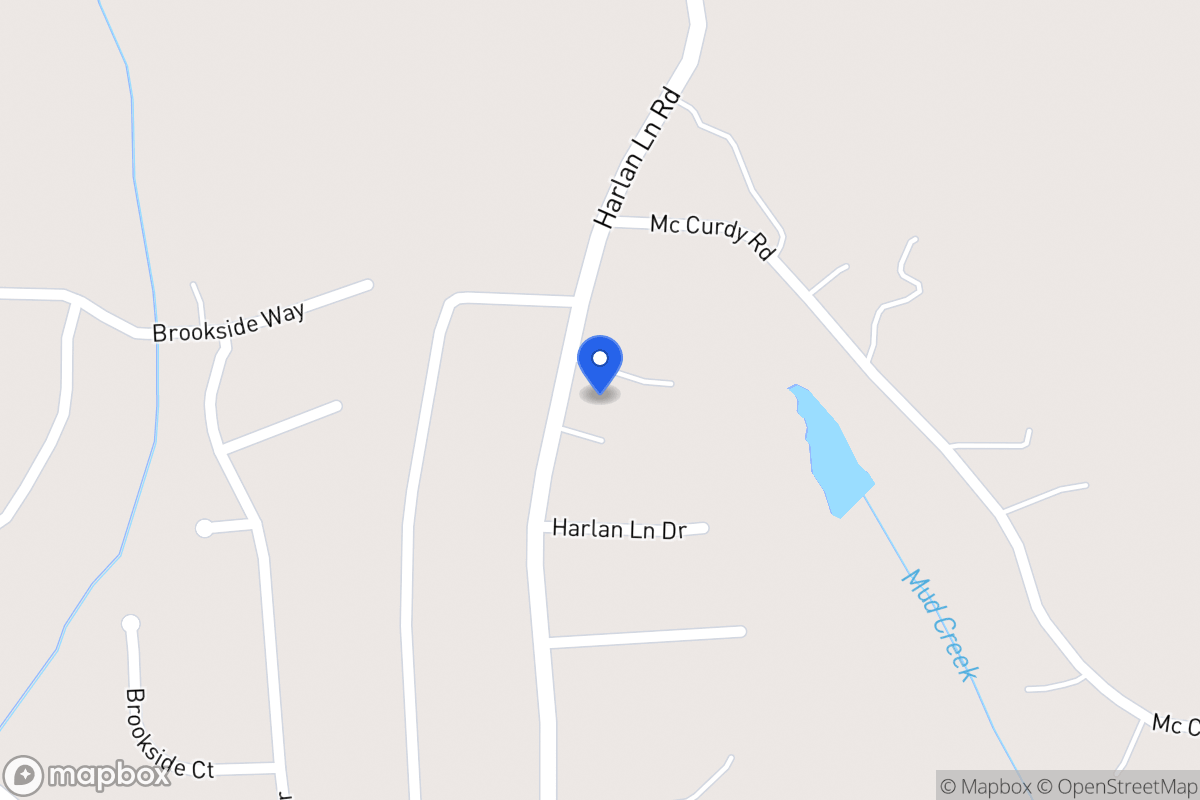 Map of 273 Harlan Lane Rd
