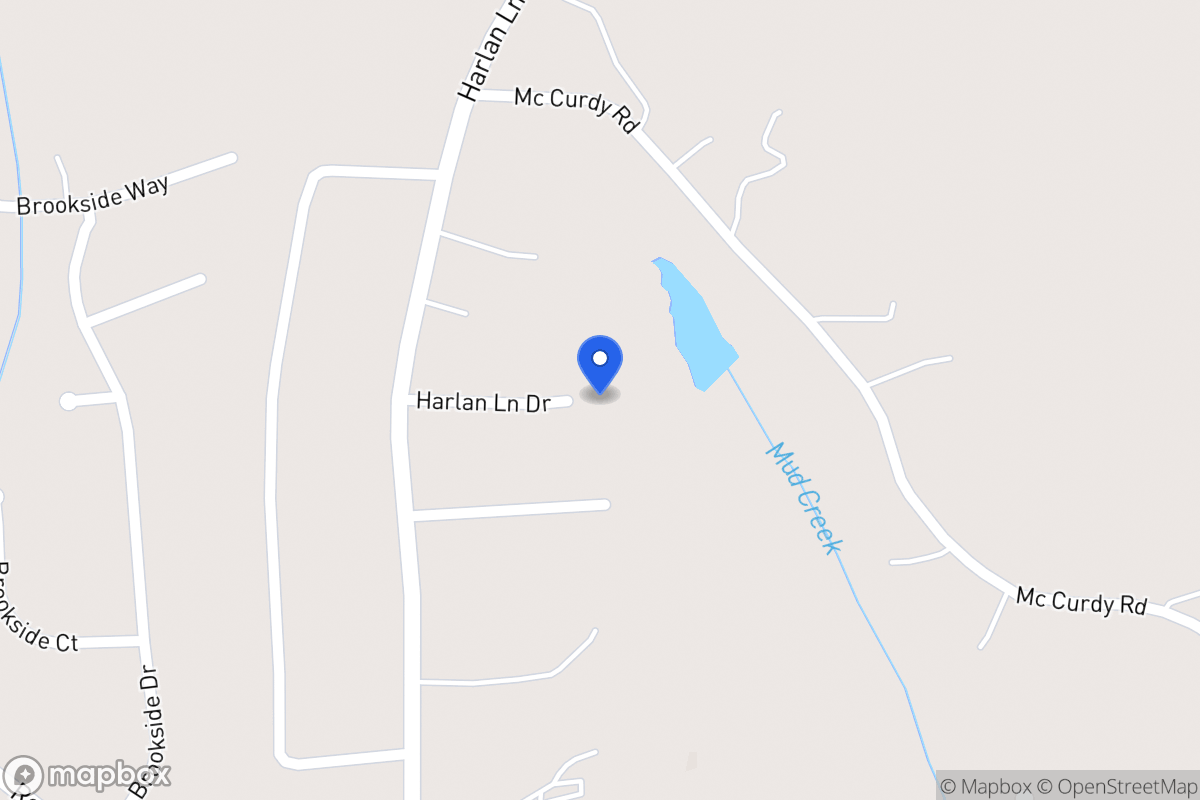 Map of 67 Harlan Lane Dr