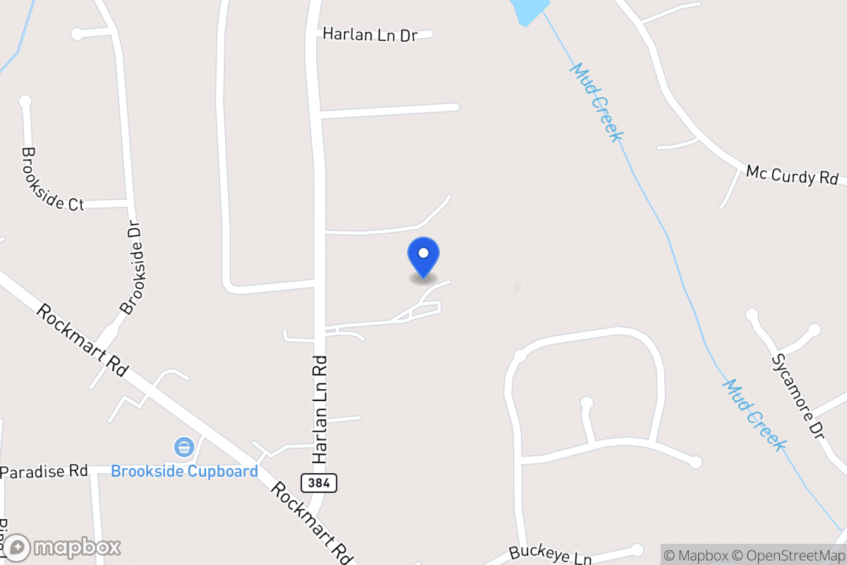 Map of 93 Harlan Lane Rd