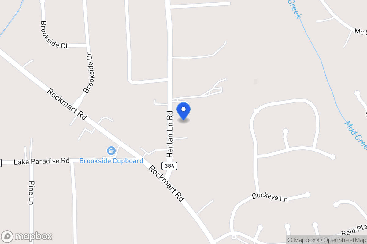 Map of 77 Harlan Lane Rd