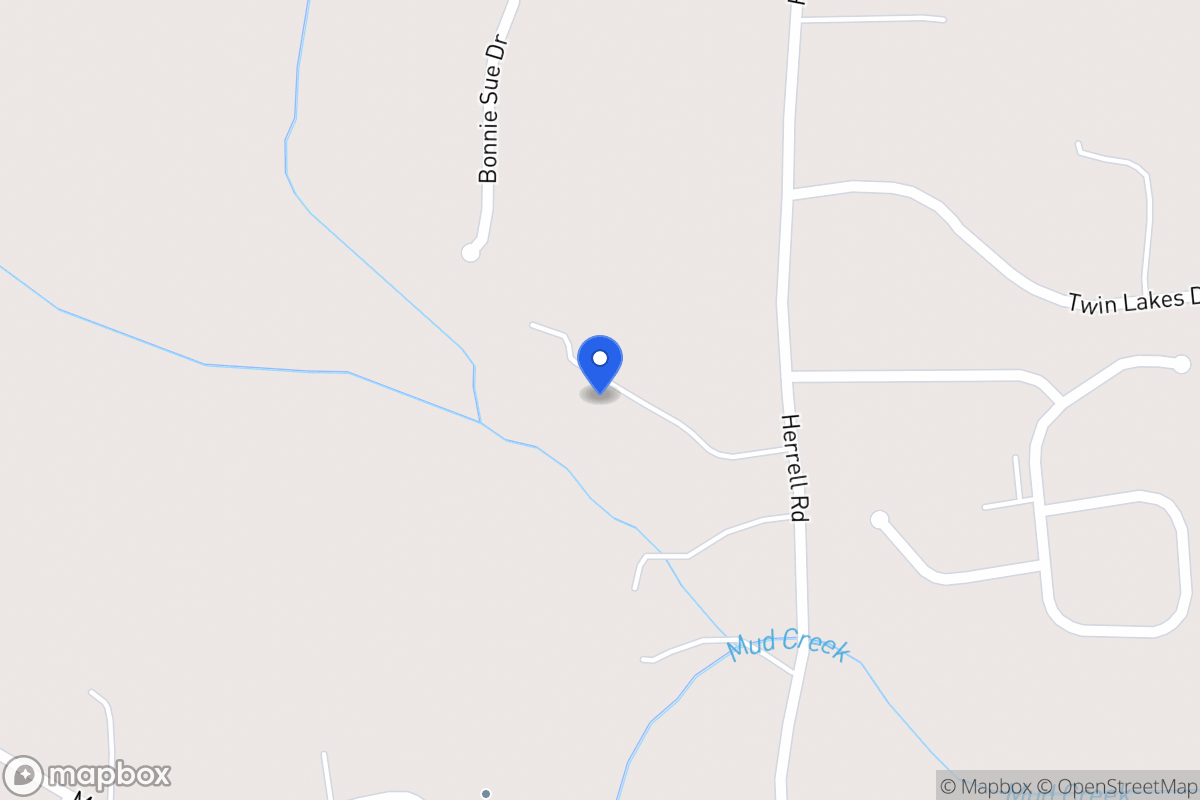 Map of 400 Herrell Rd