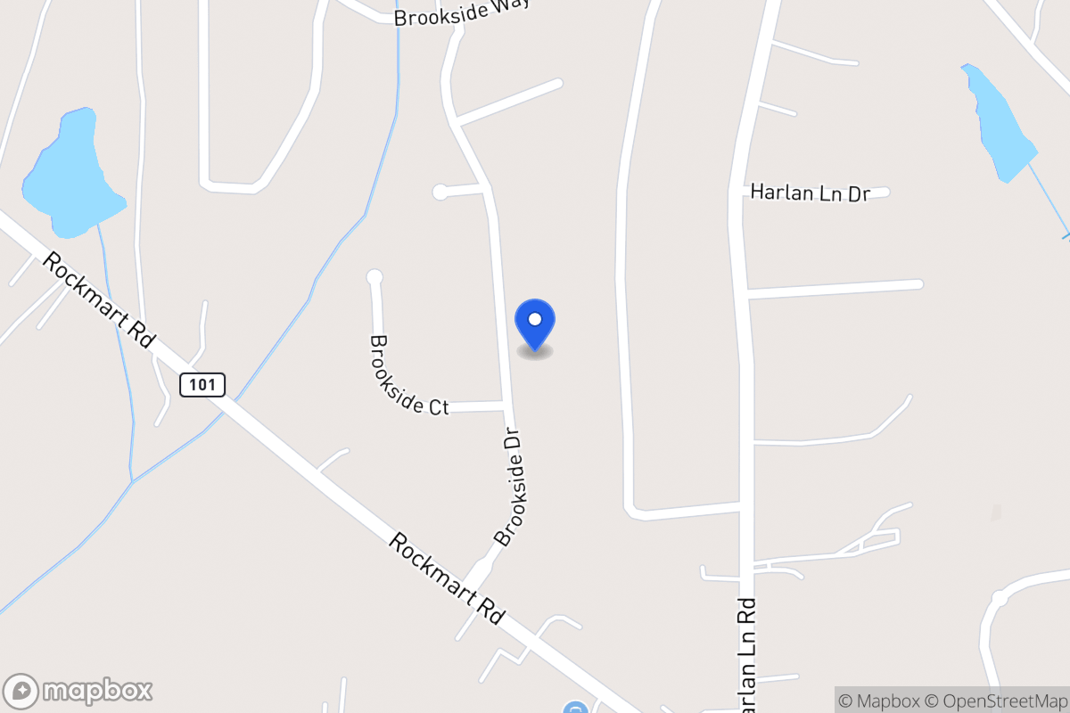 Map of 85 Brookside Dr
