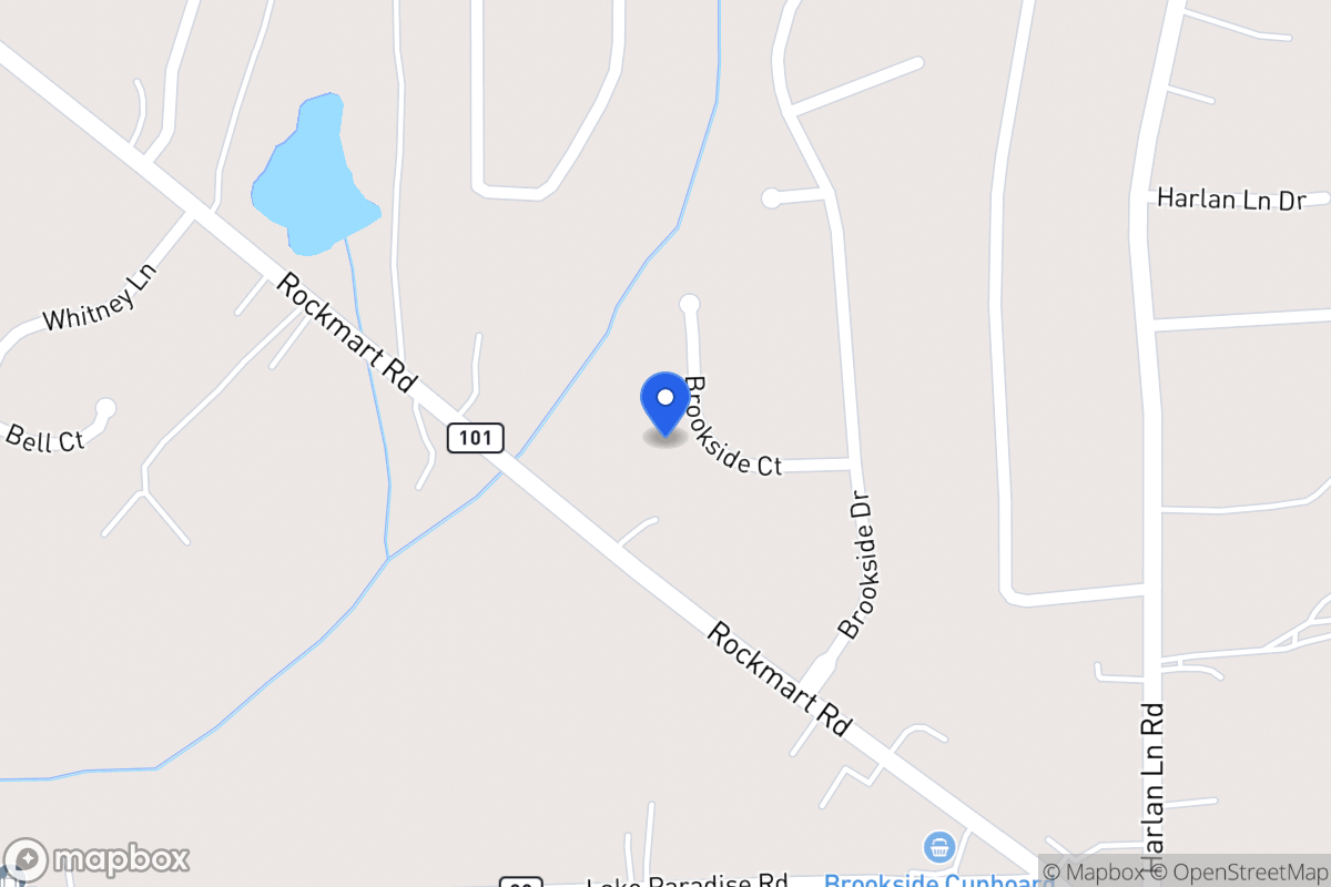 Map of 46 Brookside Ct