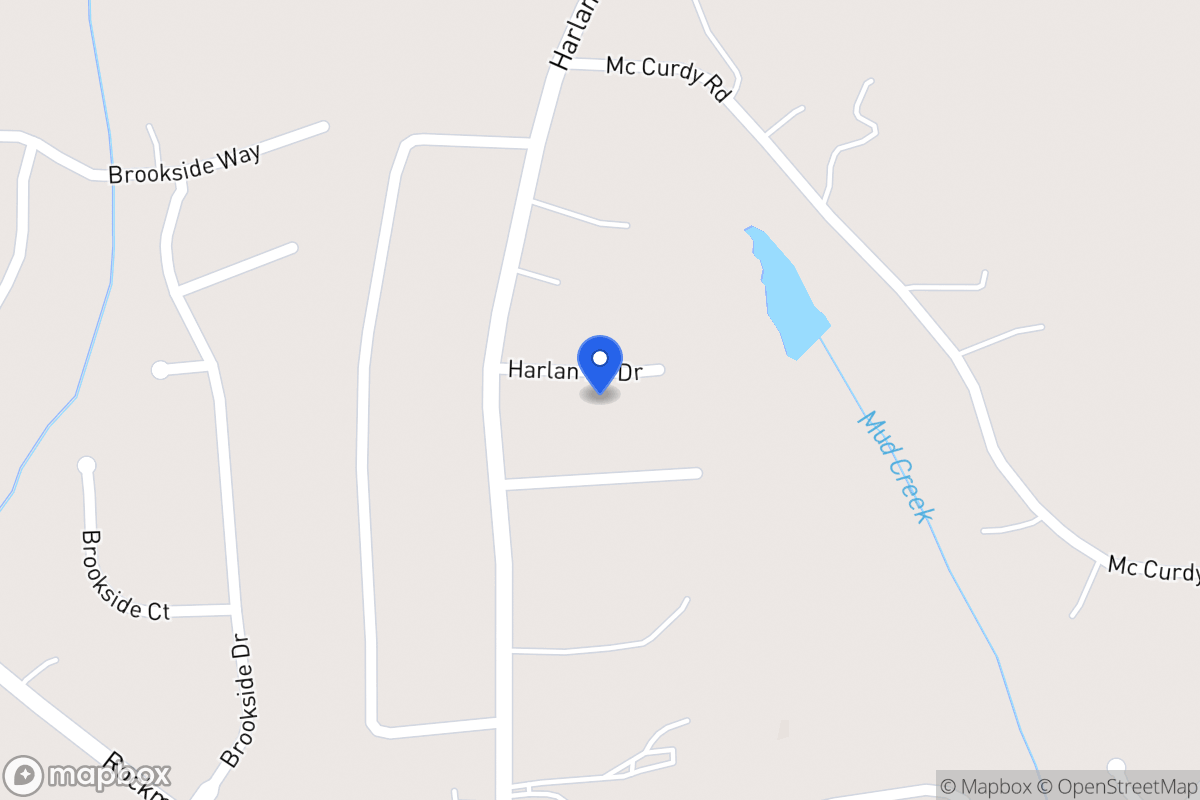 Map of 35 Harlan Lane Dr
