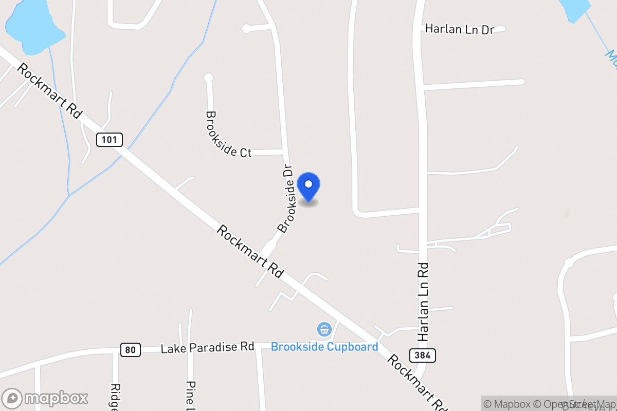 Map of 35 Brookside Dr
