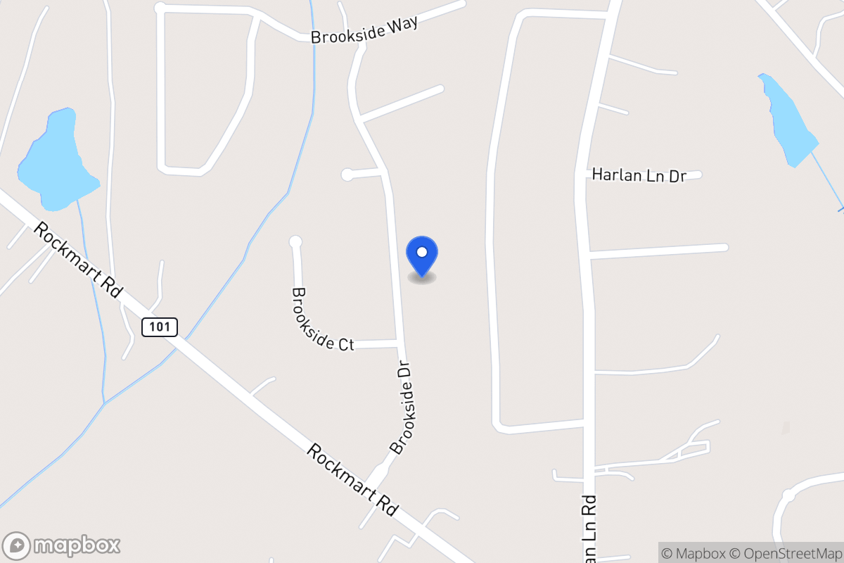 Map of 95 Brookside Dr