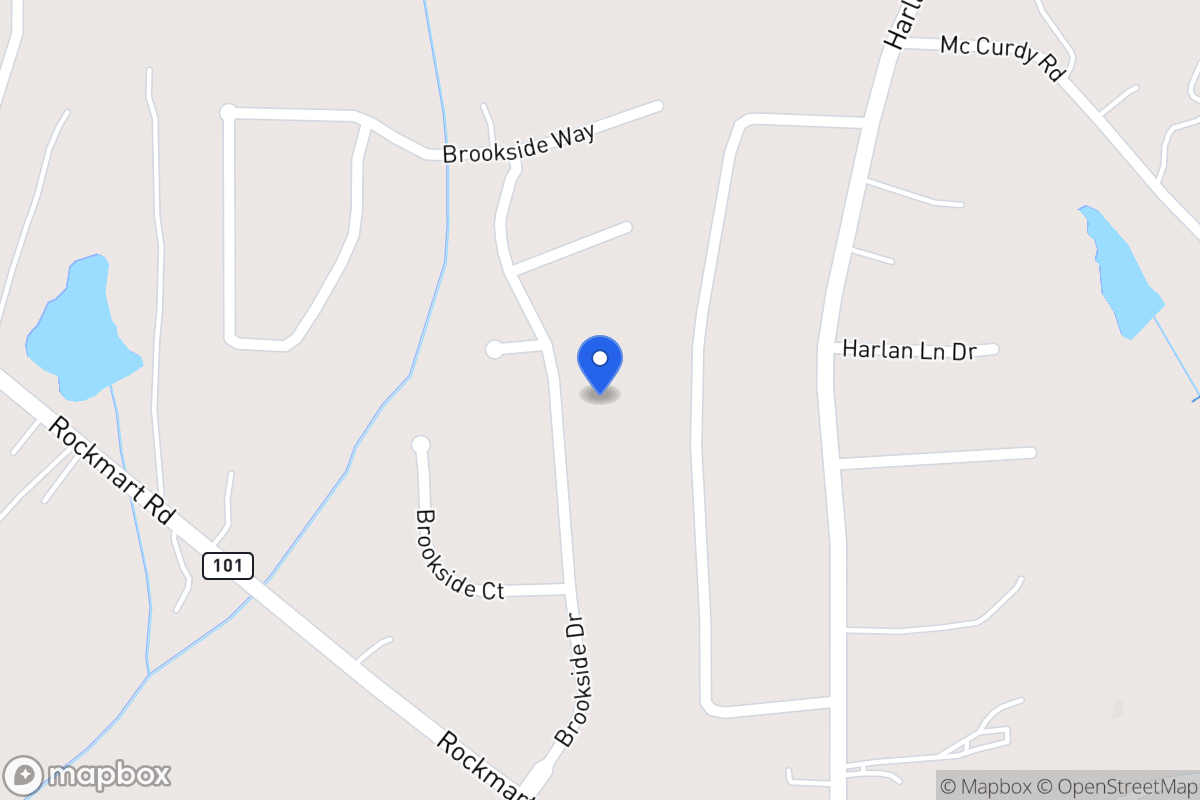 Map of 125 Brookside Dr