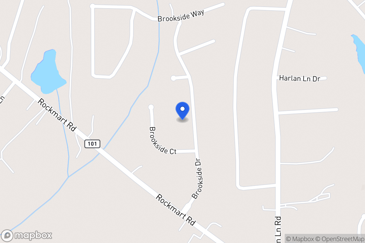 Map of 106 Brookside Dr