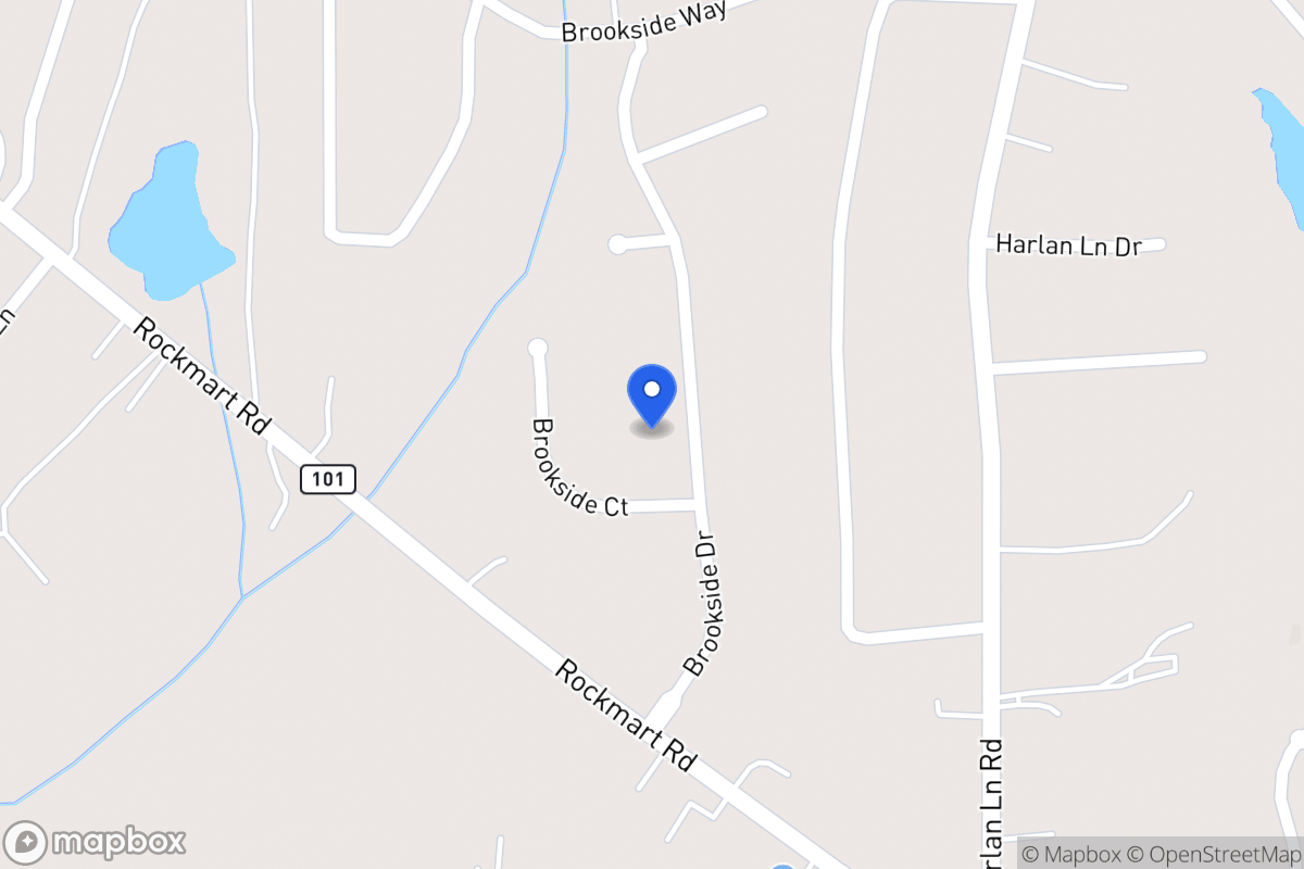 Map of 90 Brookside Dr