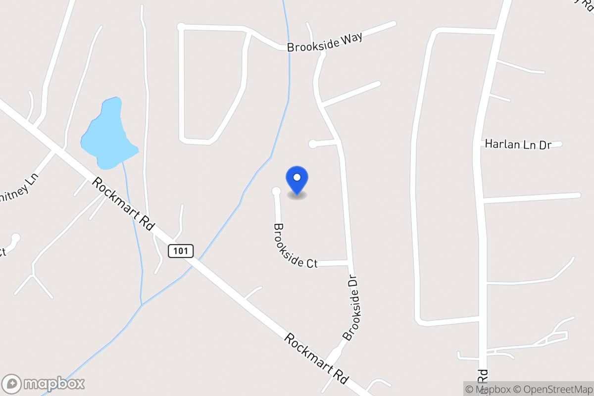 Map of 79 Brookside Ct