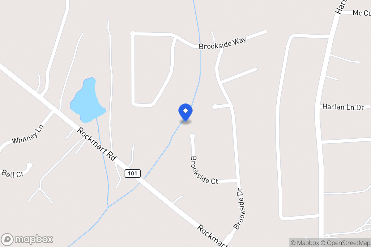 Map of 87 Brookside Ct