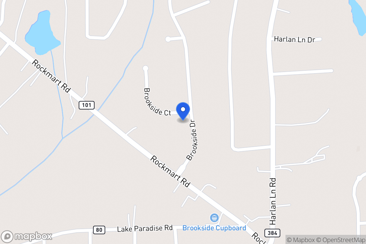 Map of 60 Brookside Dr