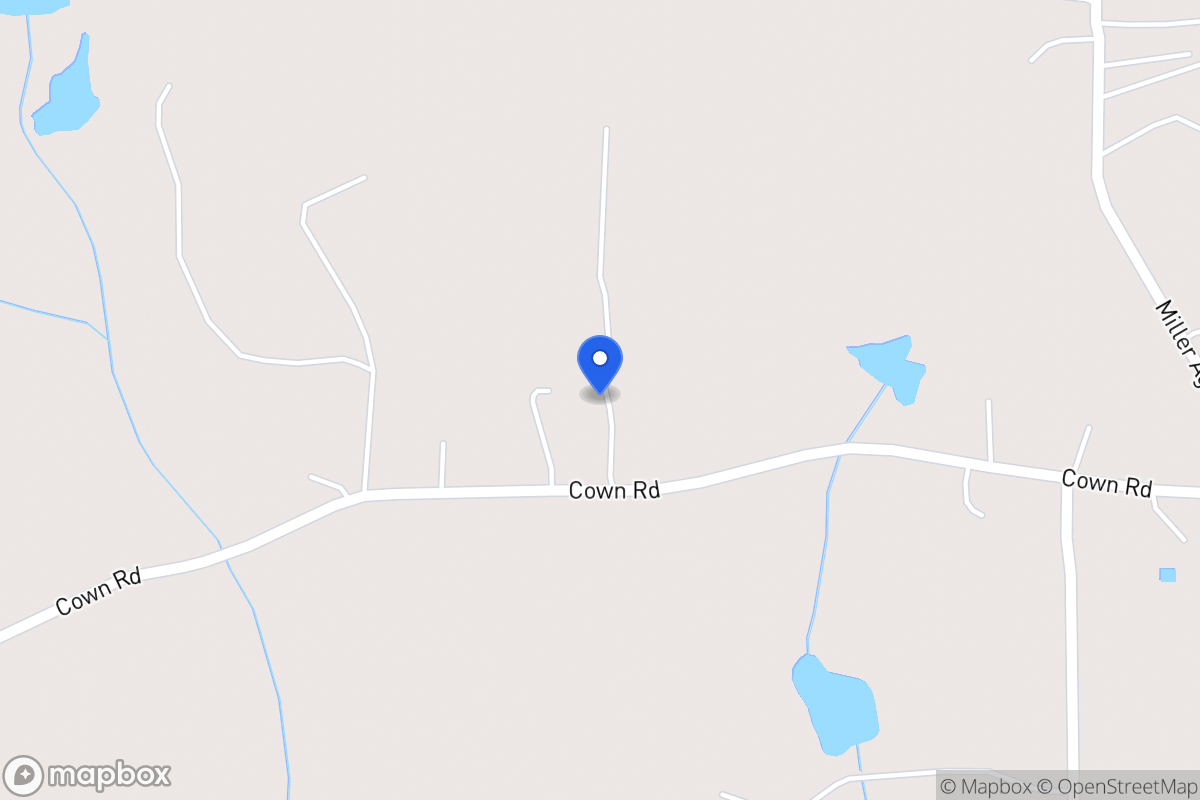 Map of 454 Cown Rd