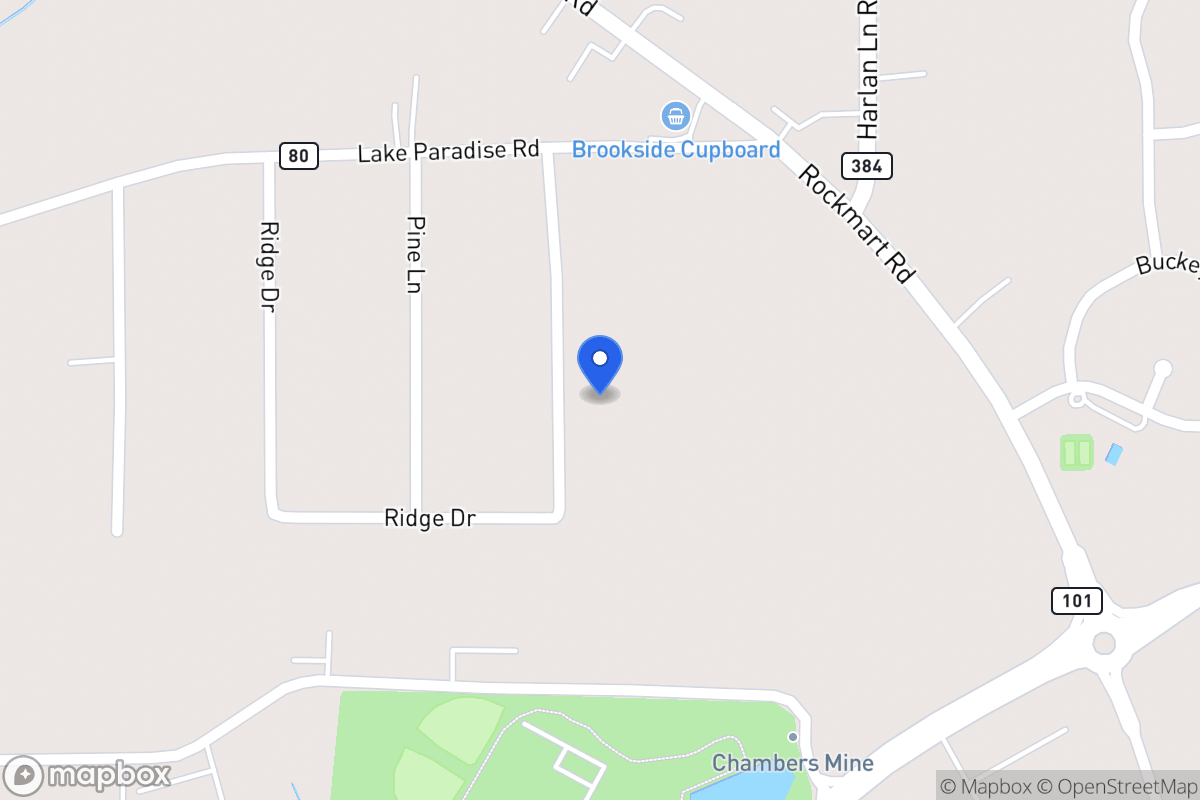 Map of 80 Ridge Dr