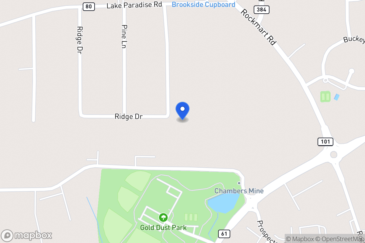 Map of 122 Ridge Dr