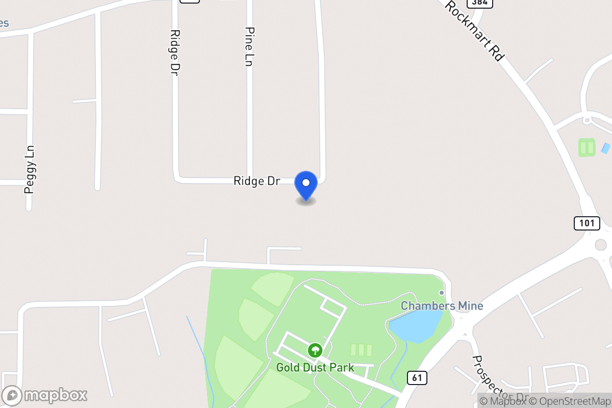 Map of 140 Ridge Dr