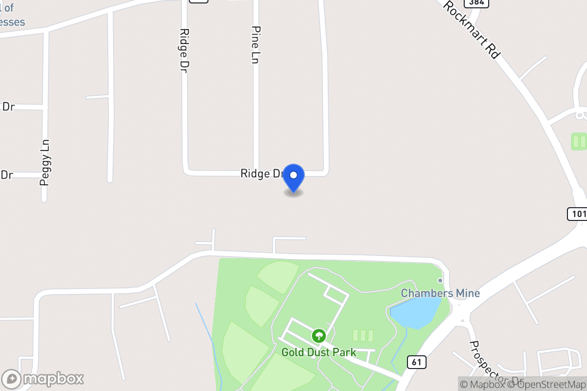 Map of 152 Ridge Dr
