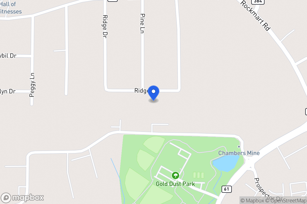 Map of 164 Ridge Dr
