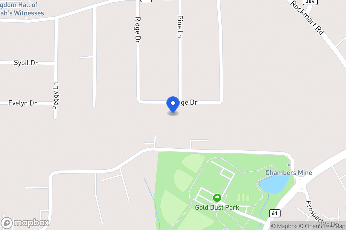 Map of 188 Ridge Dr