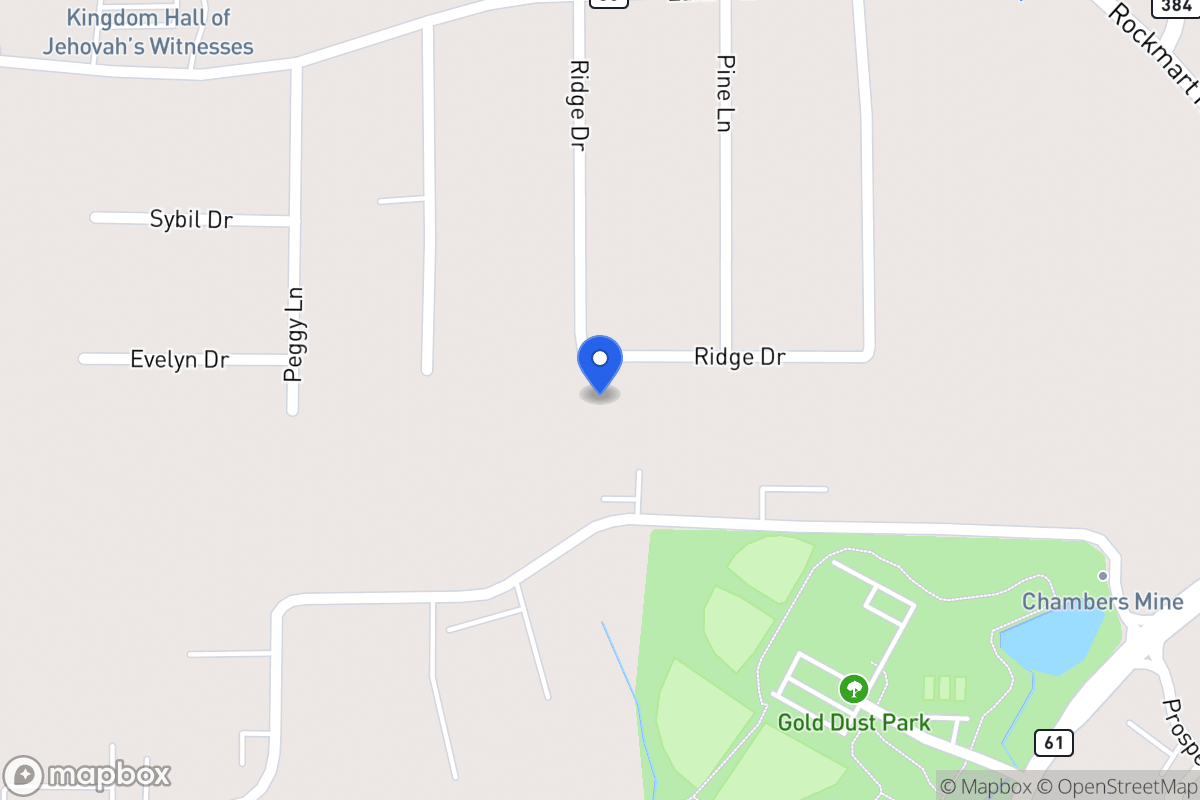 Map of 224 Ridge Dr