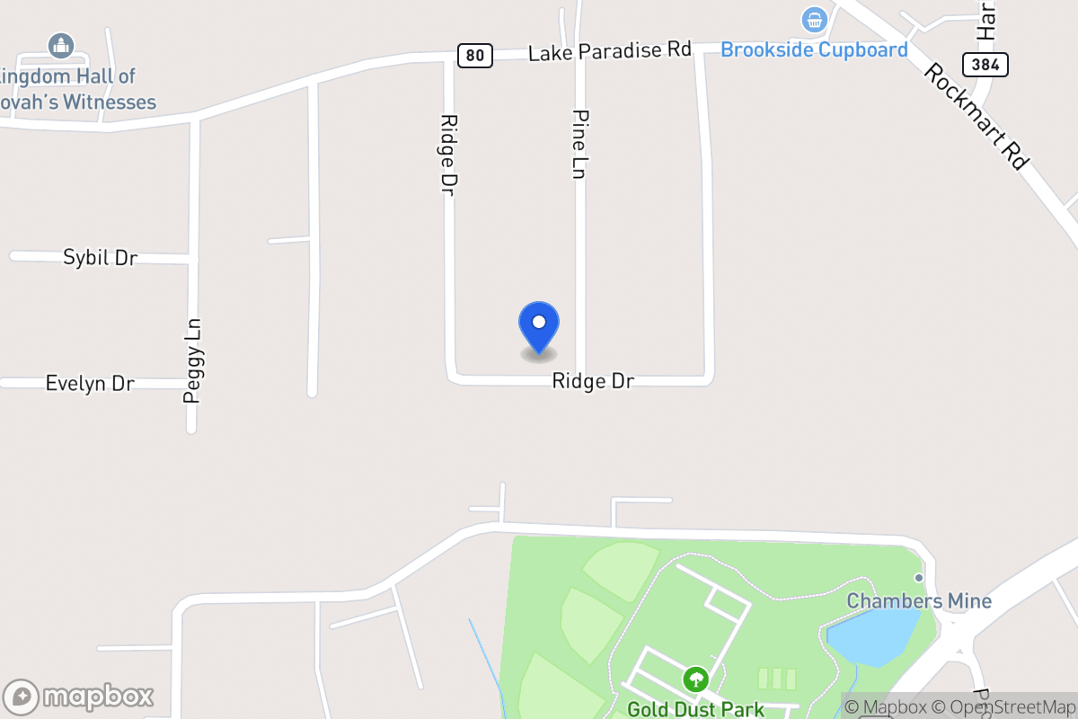Map of 193 Ridge Dr