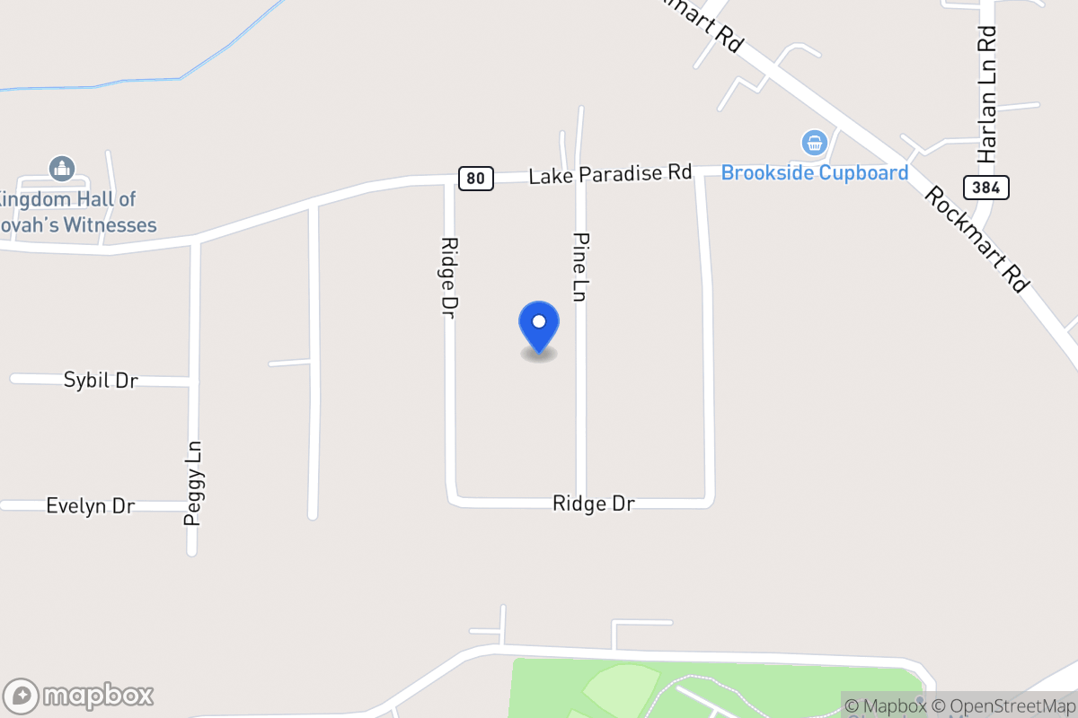 Map of 67 Pine Ln