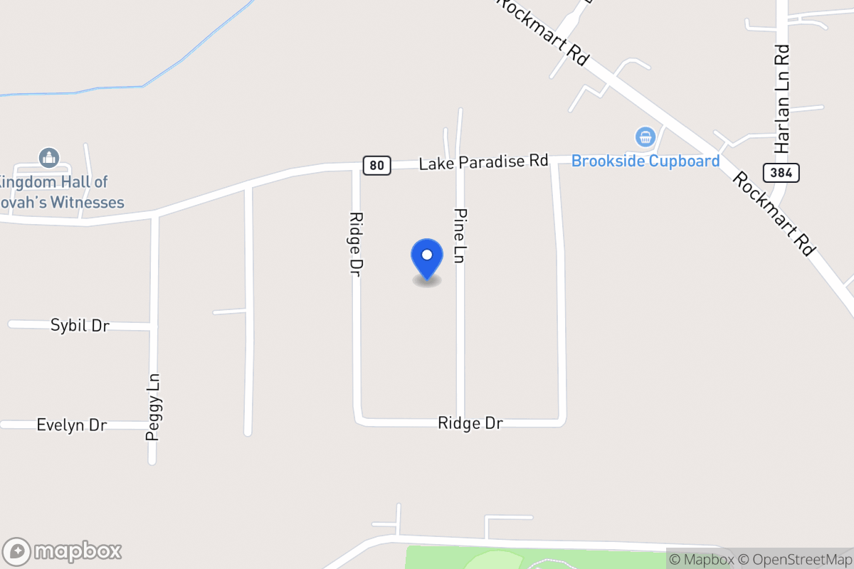 Map of 55 Pine Ln