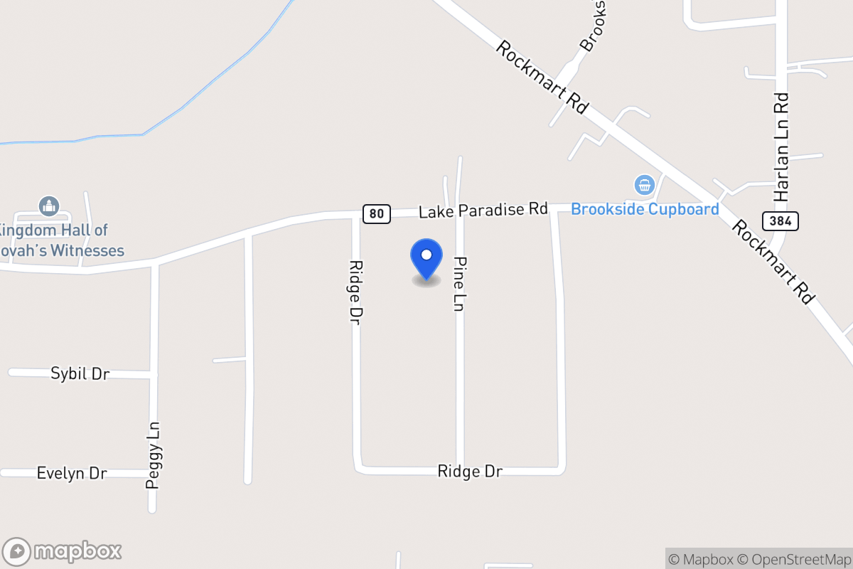 Map of 31 Pine Ln