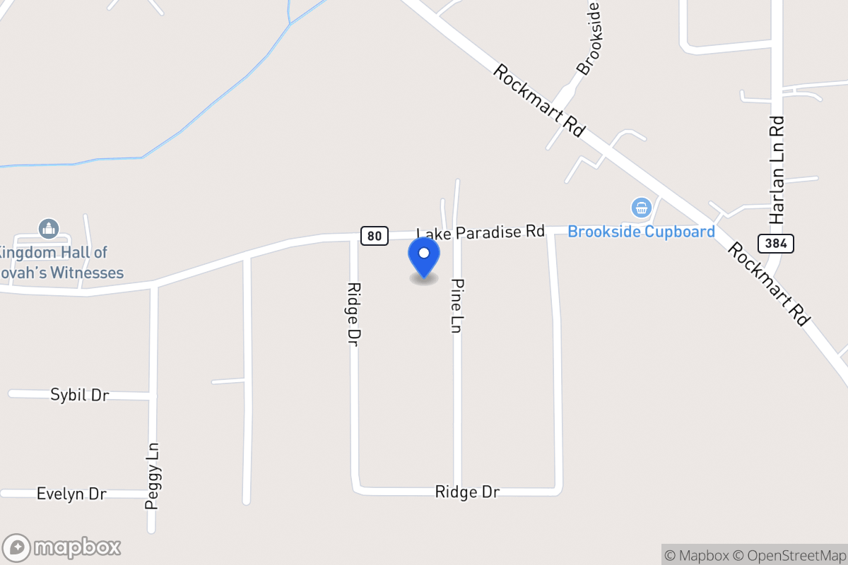 Map of 21 Pine Ln