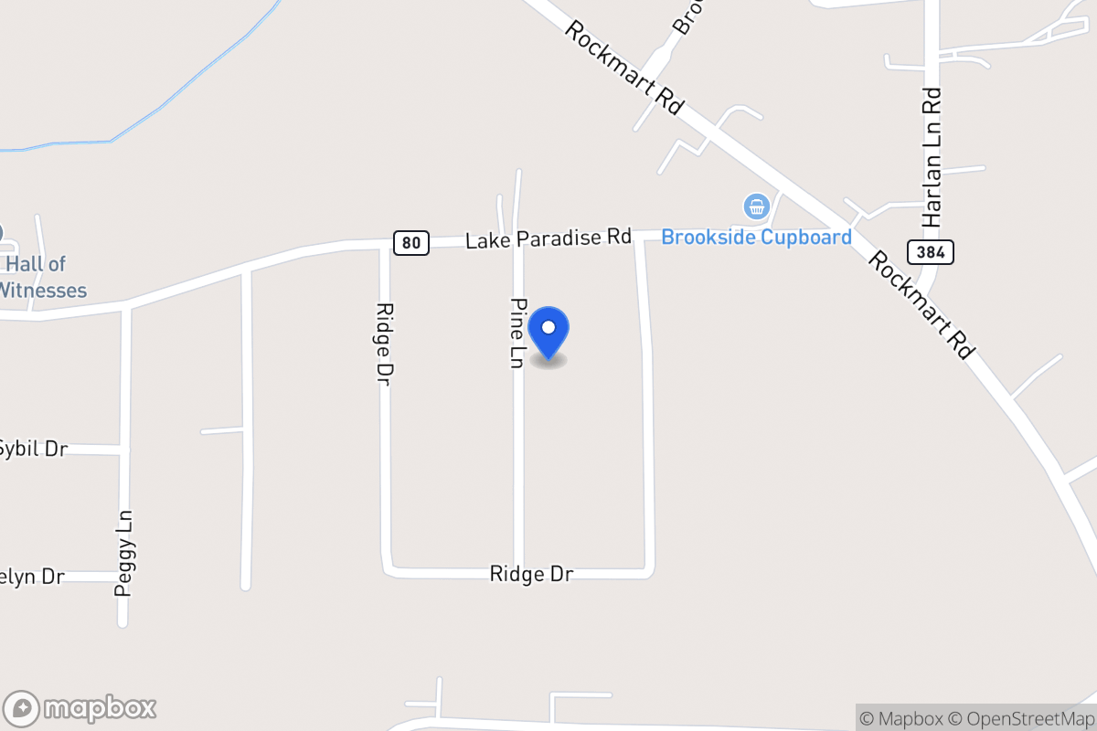 Map of 42 Pine Ln