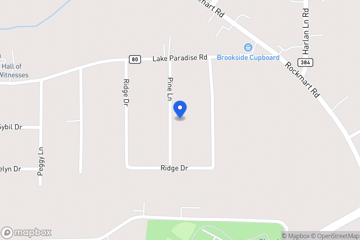 Map of 66 Pine Ln