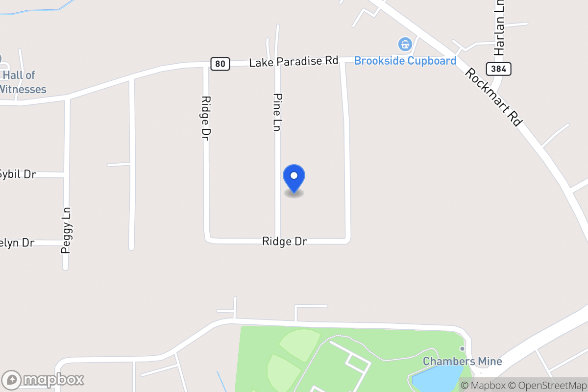 Map of 90 Pine Ln