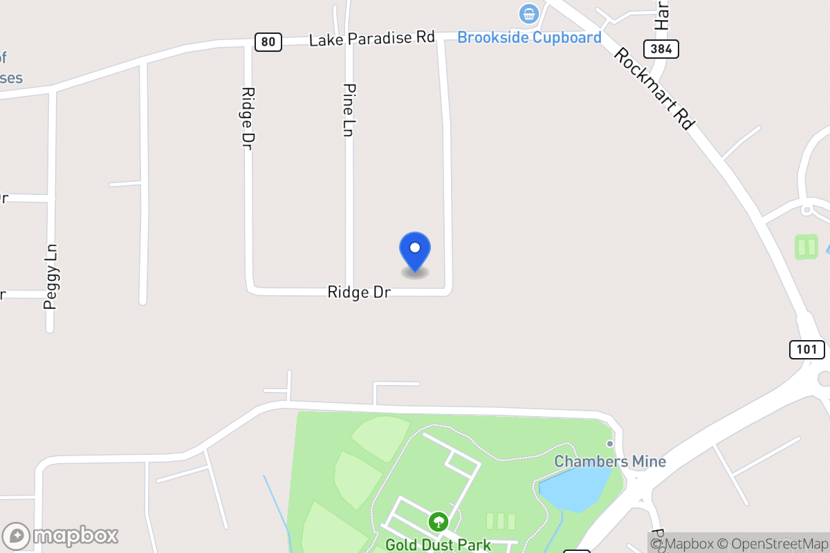 Map of 139 Ridge Dr