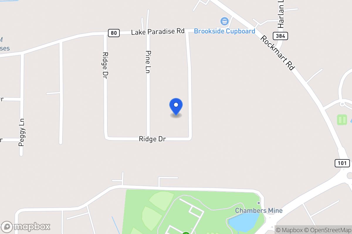Map of 91 Ridge Dr
