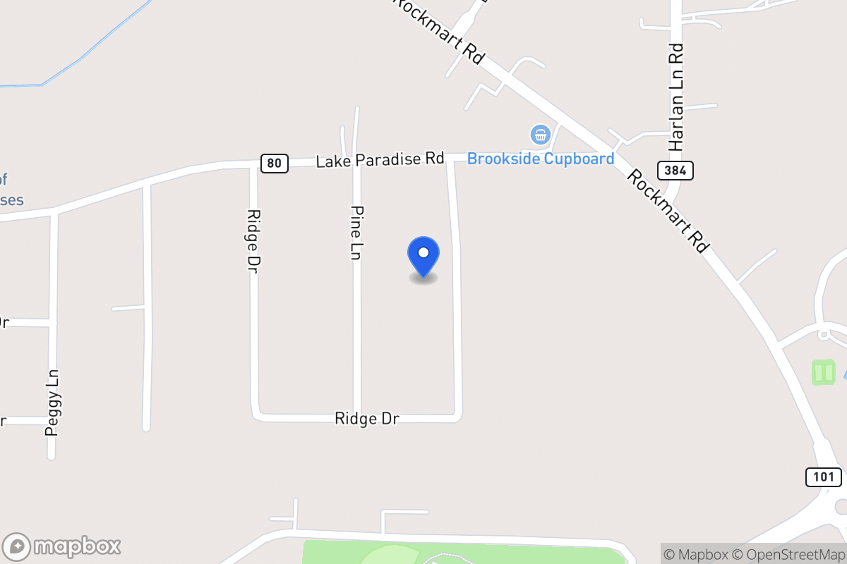 Map of 55 Ridge Dr