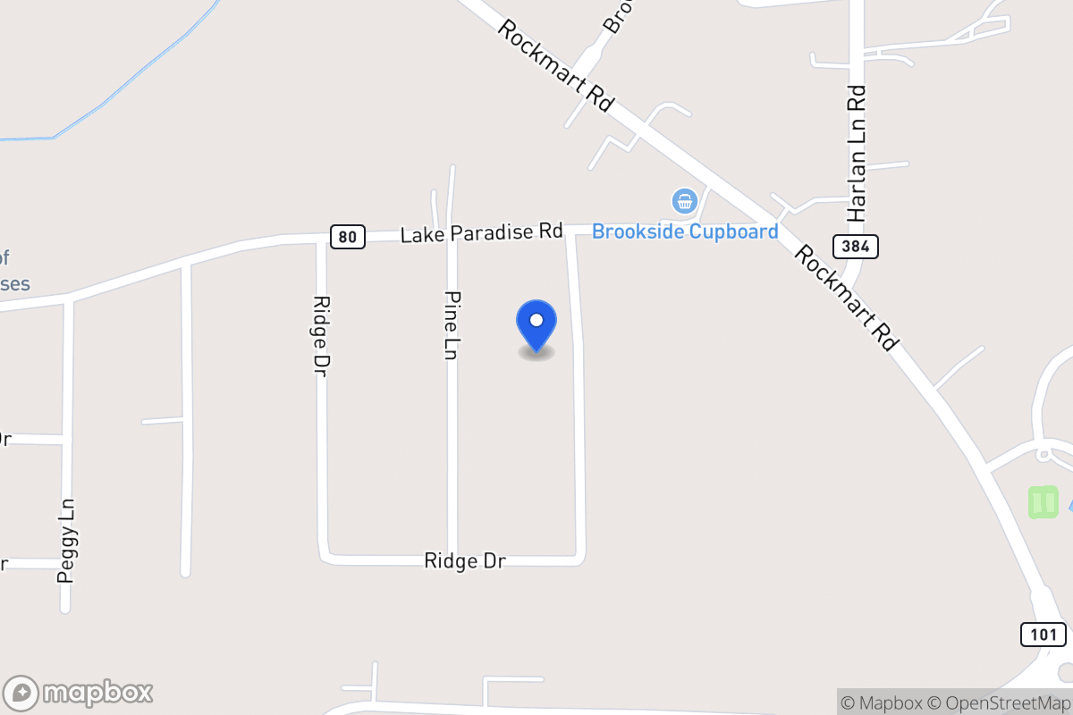 Map of 43 Ridge Dr