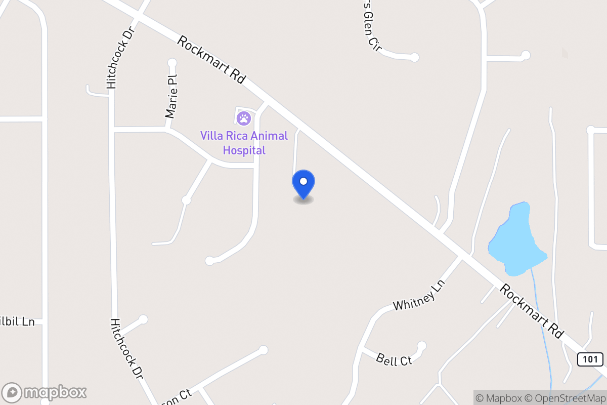 Map of 1628 Rockmart Rd