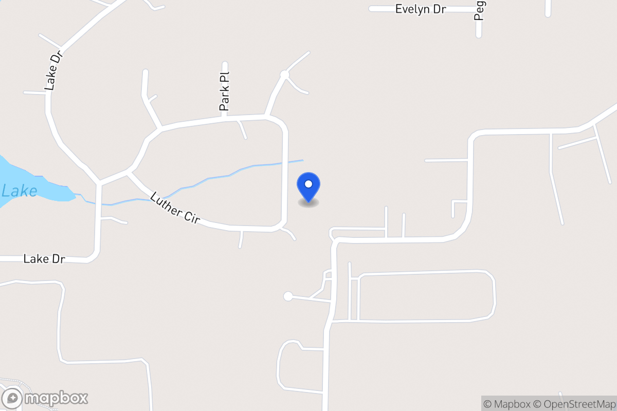 Map of 184 Luther Cir