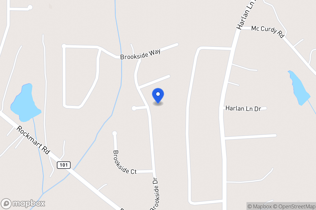 Map of 147 Brookside Dr