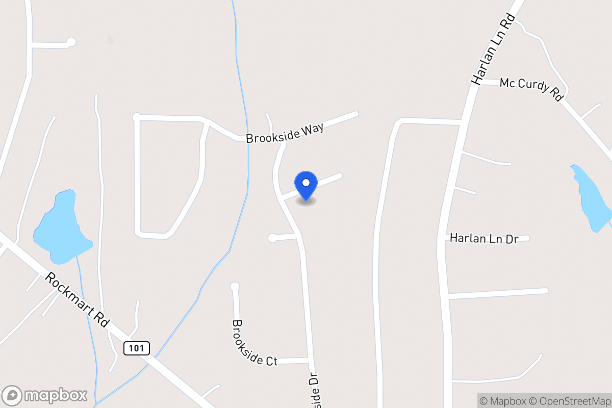 Map of 167 Brookside Dr