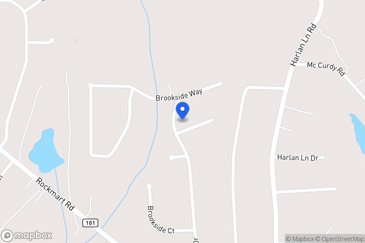 Map of 185 Brookside Dr