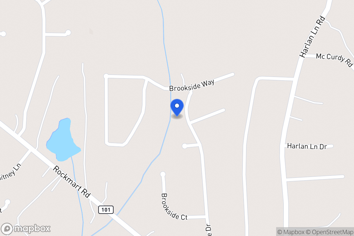 Map of 174 Brookside Dr