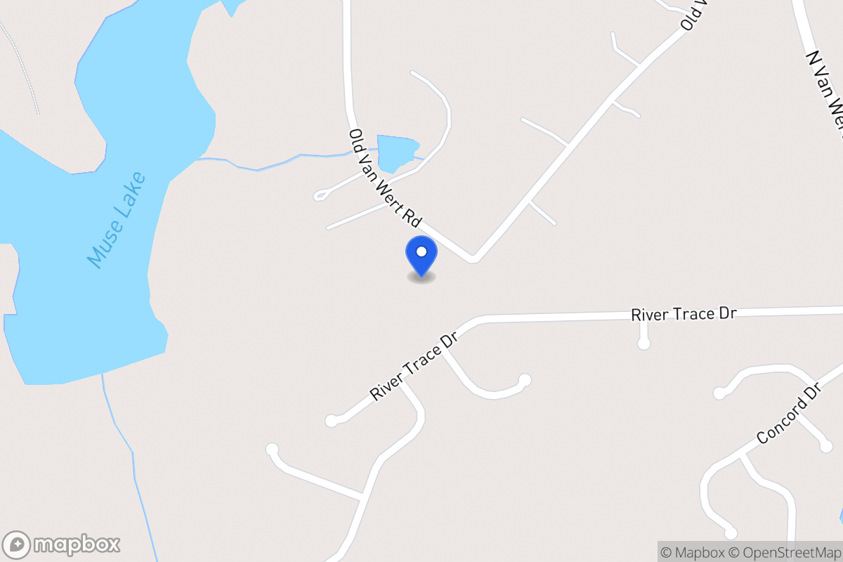 Map of 3150 Old Van Wert Rd