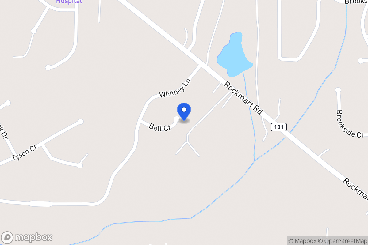 Map of 33 Bell Ct
