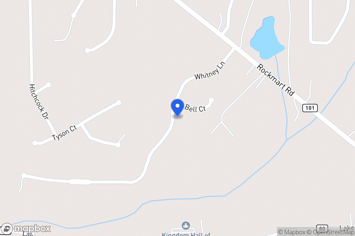 Map of 106 Whitney Ln