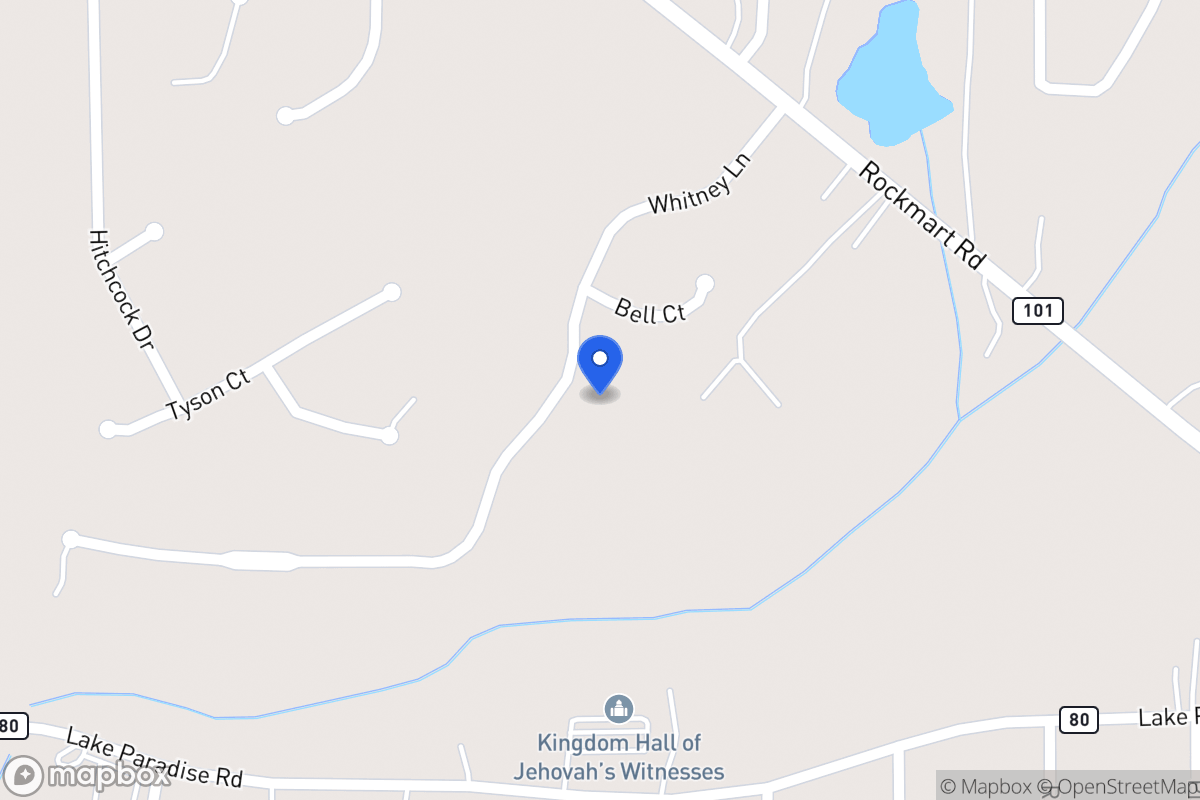 Map of 120 Whitney Ln