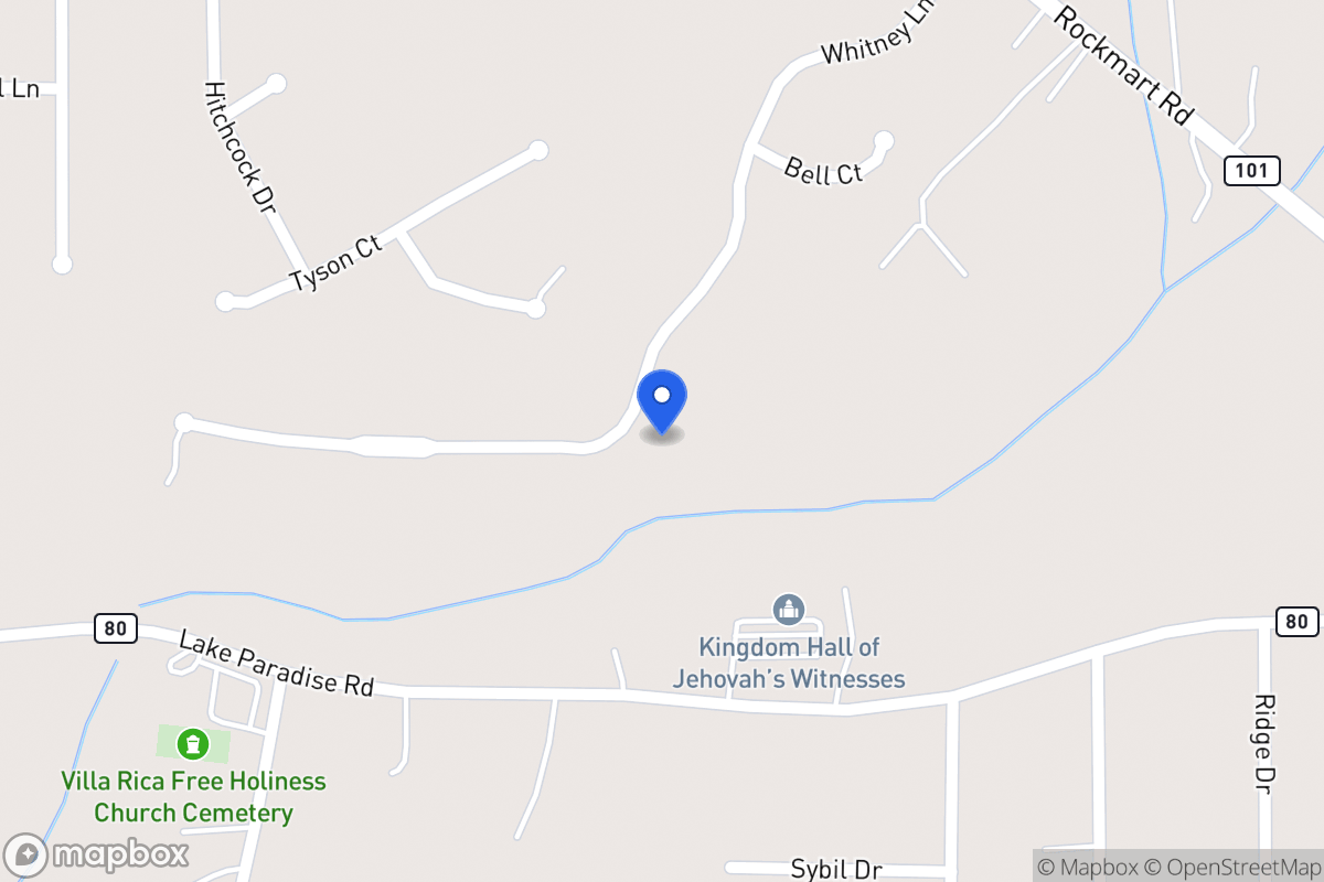 Map of 164 Whitney Ln