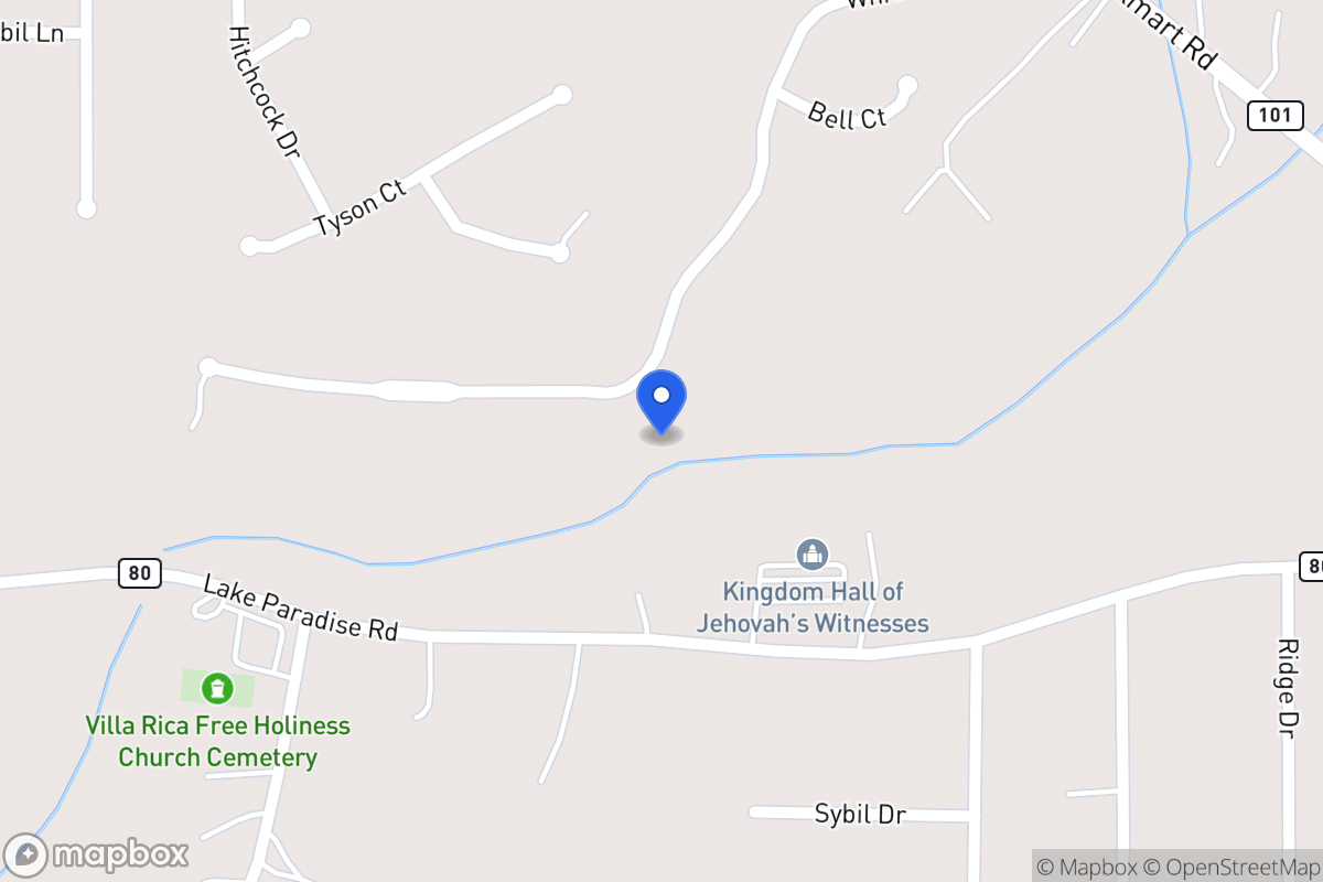 Map of 172 Whitney Ln