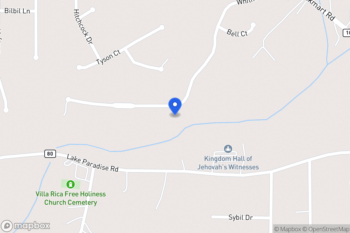 Map of 180 Whitney Ln